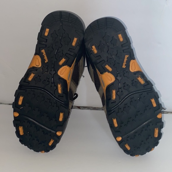 Timberland genuine leather size 3 young Good condition Membrane Shoes Vibram - Picture 8 of 12